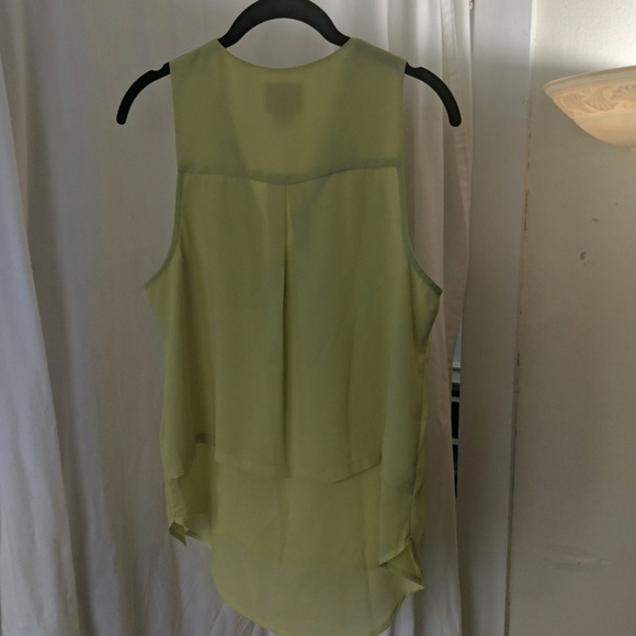 Maeve yellow high-low blouse - Anthro - size 6 - Picture 6 of 6